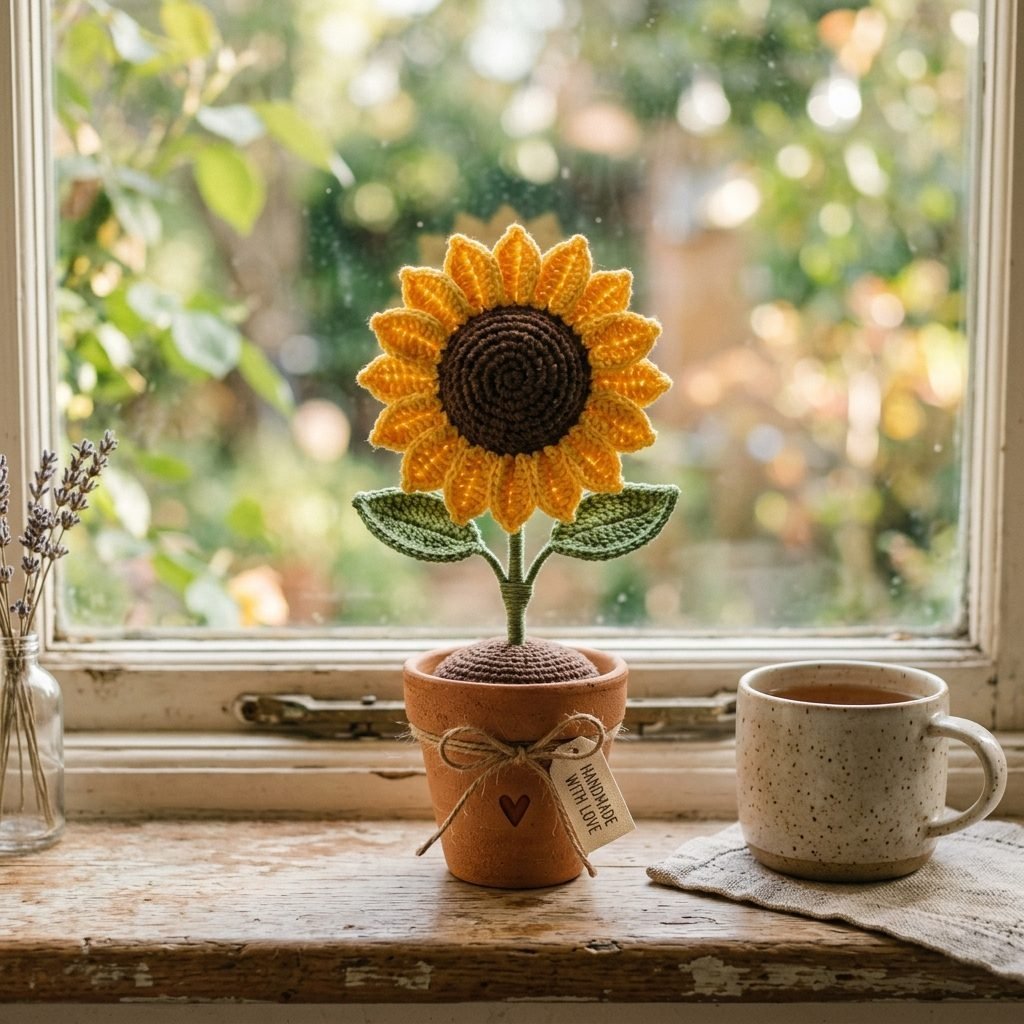 Sunny Blooms Potted Sunflower